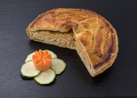 TOURTE POISSON AUX PETITS LÉGUMES - 1kg